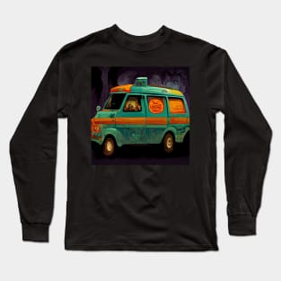 Groovy travel van for solving crimes? Long Sleeve T-Shirt